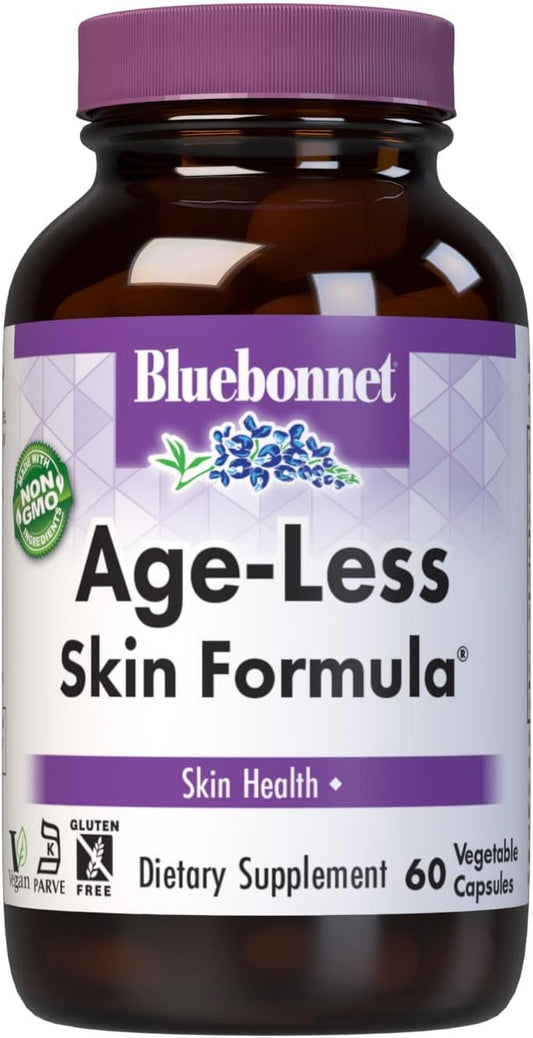 Bluebonnet Age-Less Skin Formula Capsules, 60 Count