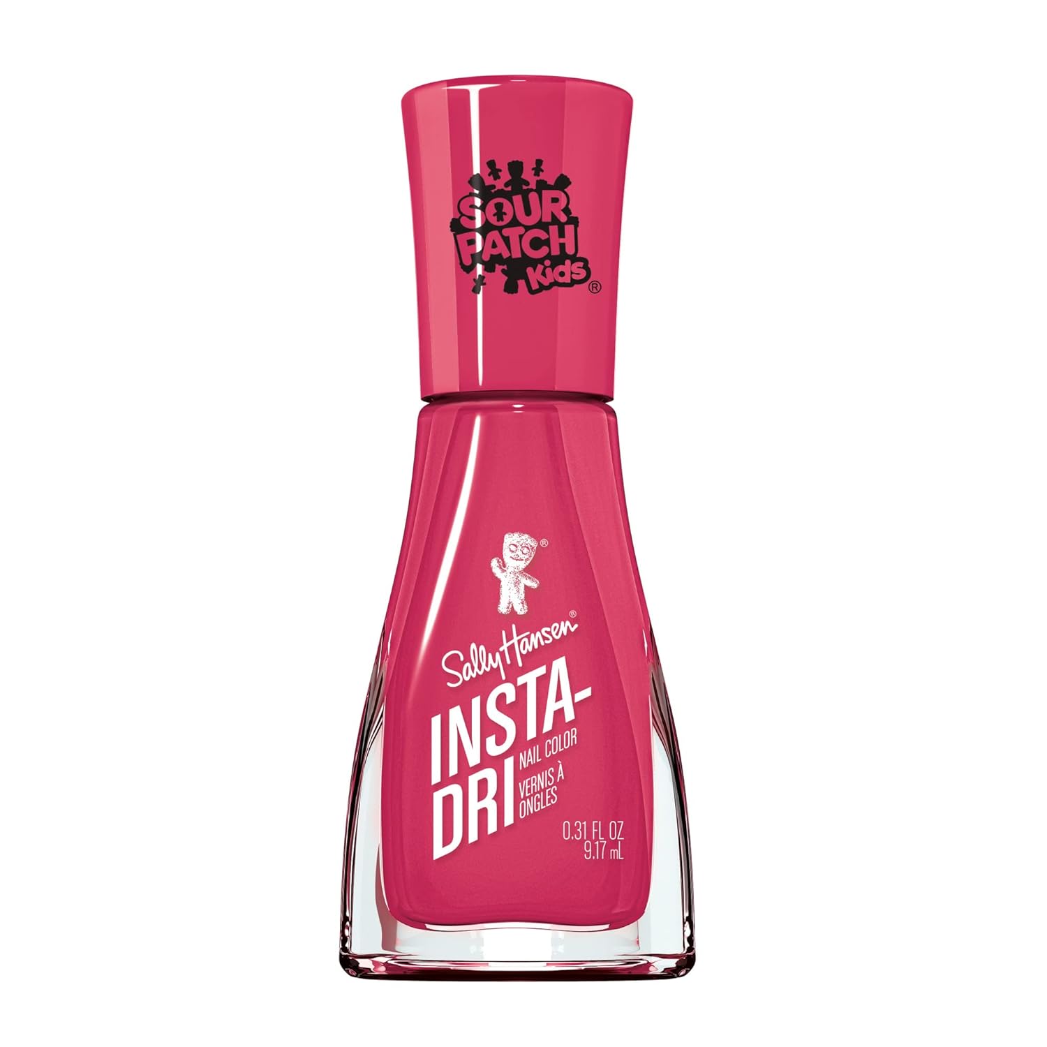 Sally Hansen Insta-Dri X Sour Patch Kids Polish, Pink Punch, 31 Fl Oz