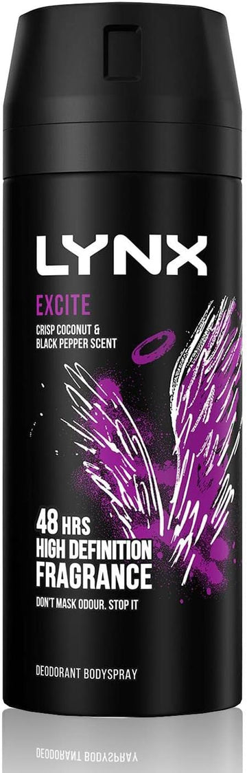 Lynx Excite Aerosol Bodyspray 150 Ml