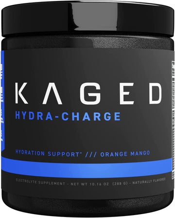 Kaged Electrolyte Hydration Powder | Orange Mango | Sports Drink for M