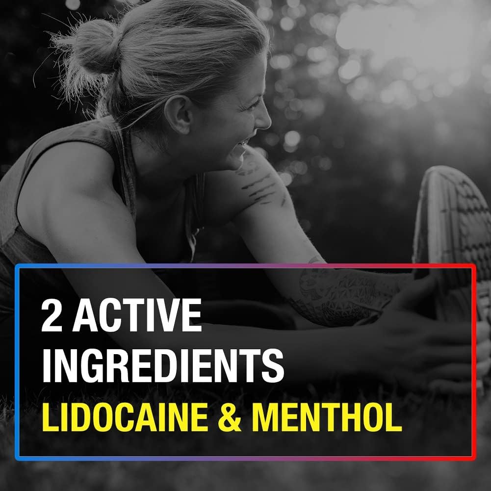 Icy Hot Max Strength Lidocaine Pain Relief Patch (5 Count) Penetrates for Fast, Targeted Relief : Health & Household