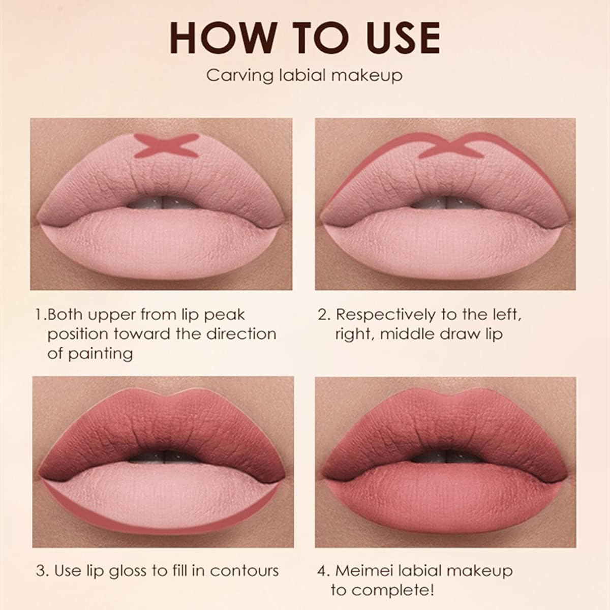 Beauty Searcher 12 pieces lipstick make-up set, 6 pieces velvety, matte, liquid lipsticks + 6 pieces lip liner pencil, waterproof, durable professional lip gloss kit lip make-up gift set : Amazon.co.uk: Beauty