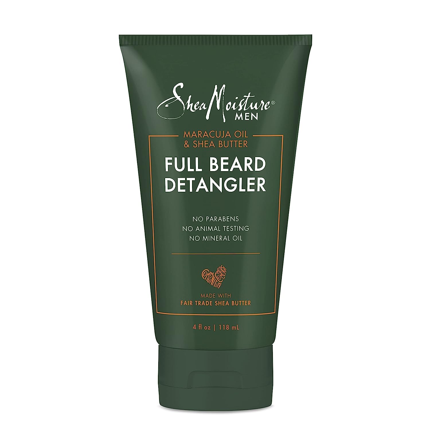 SheaMoisture Full Beard Detangler for Full Beards Maracuja Oil and Shea Butter Paraben Free Beard Detangler 4 oz