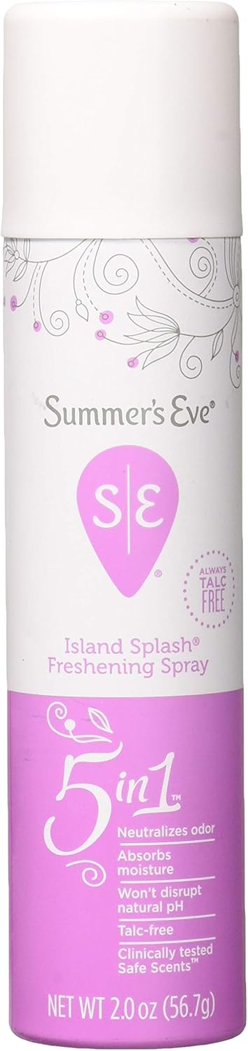 Summers Eve Freshening Spray 2 Ounce Island Splash (59Ml)