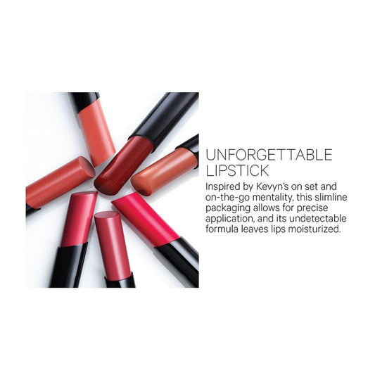 Kevyn Aucoin Unforgettable Lipstick, Available Colors With Matte, Cream Or Shine Finishes (Textures): Intense Color Plus Slim Design Allows For A Precise Application For A Makeup Novice, Or Expert