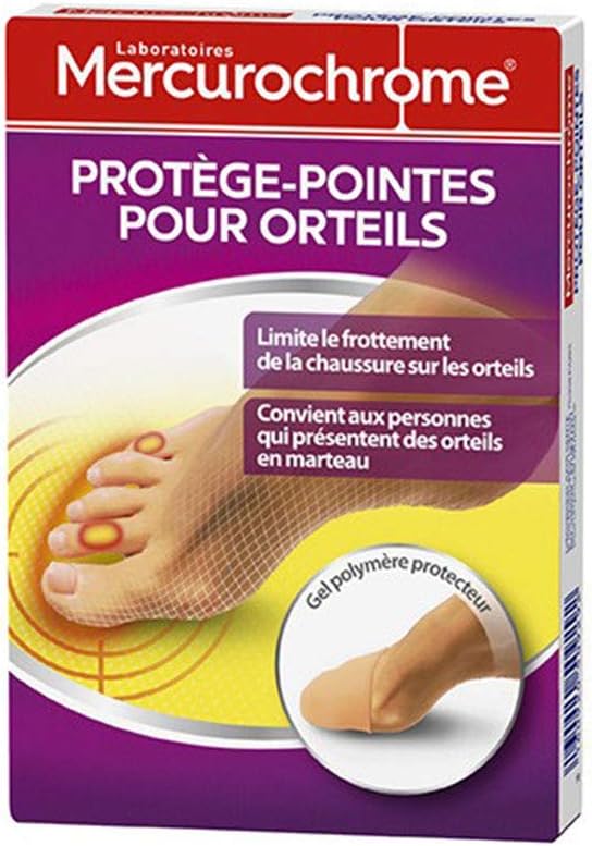 Mercurochrome Protège-Pointes Pour Orteils