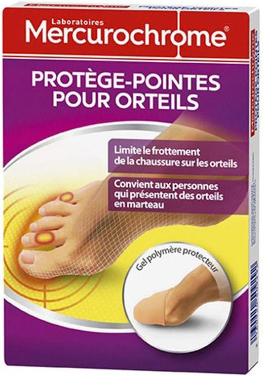 Mercurochrome Protège-Pointes Pour Orteils