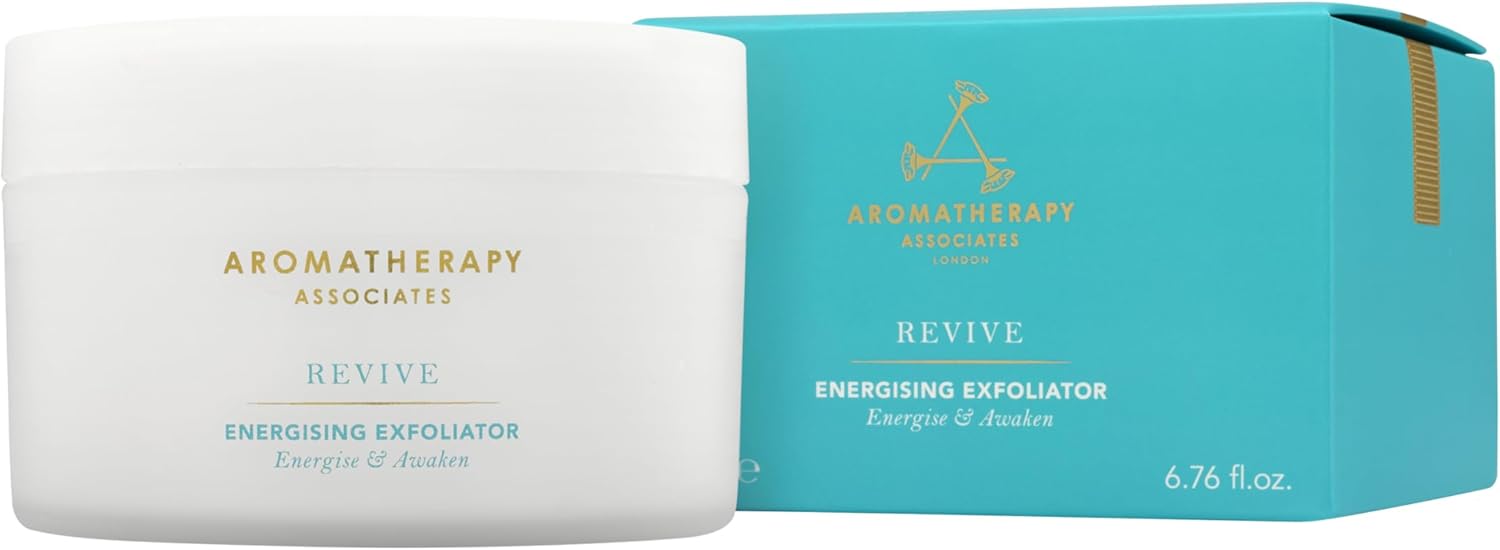 Aromatherapy Associates Revive Energizing Exfoliator. Invigorating Body Scrub For Radiant And Smooth Skin. Made With Rosemary, Juniper Berry And Grapefruit Essential Oils (6.76 Oz)