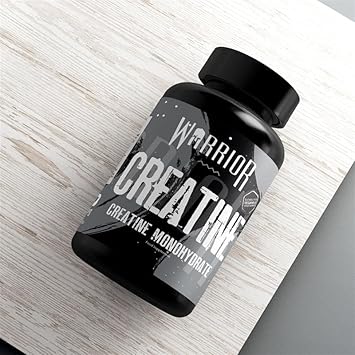 Warrior Creatine Monohydrate Tablets – 3000mg Per Serving – Supplement for Performance – Supports Muscle Growth – Unflavoured – Suitable for Men & Women – Vegan & Vegetarian Friendly (60 Capsules) : Amazon.co.uk: Health & Personal Care