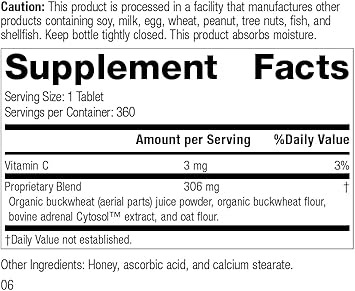 Standard Process Cyruta Plus - Whole Food Cholesterol Supplements - 360 Tablets