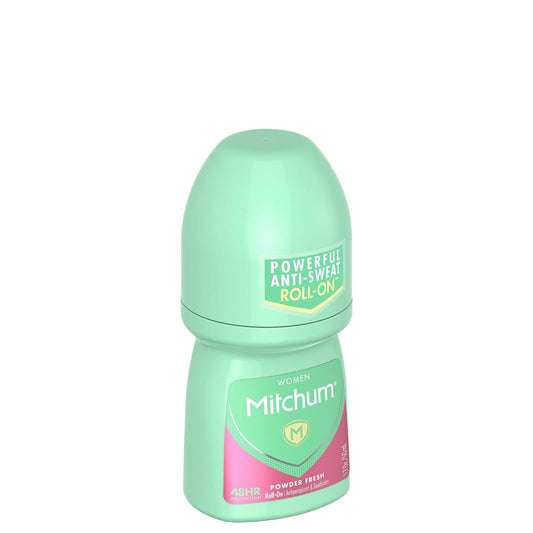 Mitchum Women Roll-On Antiperspirant Deodorant, Powder Fresh, 1.7oz