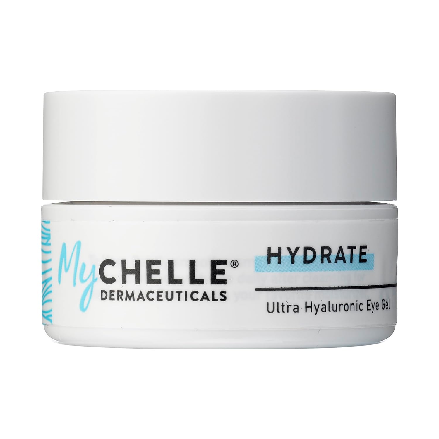 MyChelle Dermaceuticals Ultra Hyaluronic Eye Gel (0.45 Fl Oz) - Rich Hydration for Dry Skin with Vegan Hyaluronic Acid, Help Plump Skin and Help Reduce Appearance of Fine Lines and Wrinkles