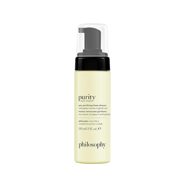 philosophy purity made simple pore purifying foam cleanser