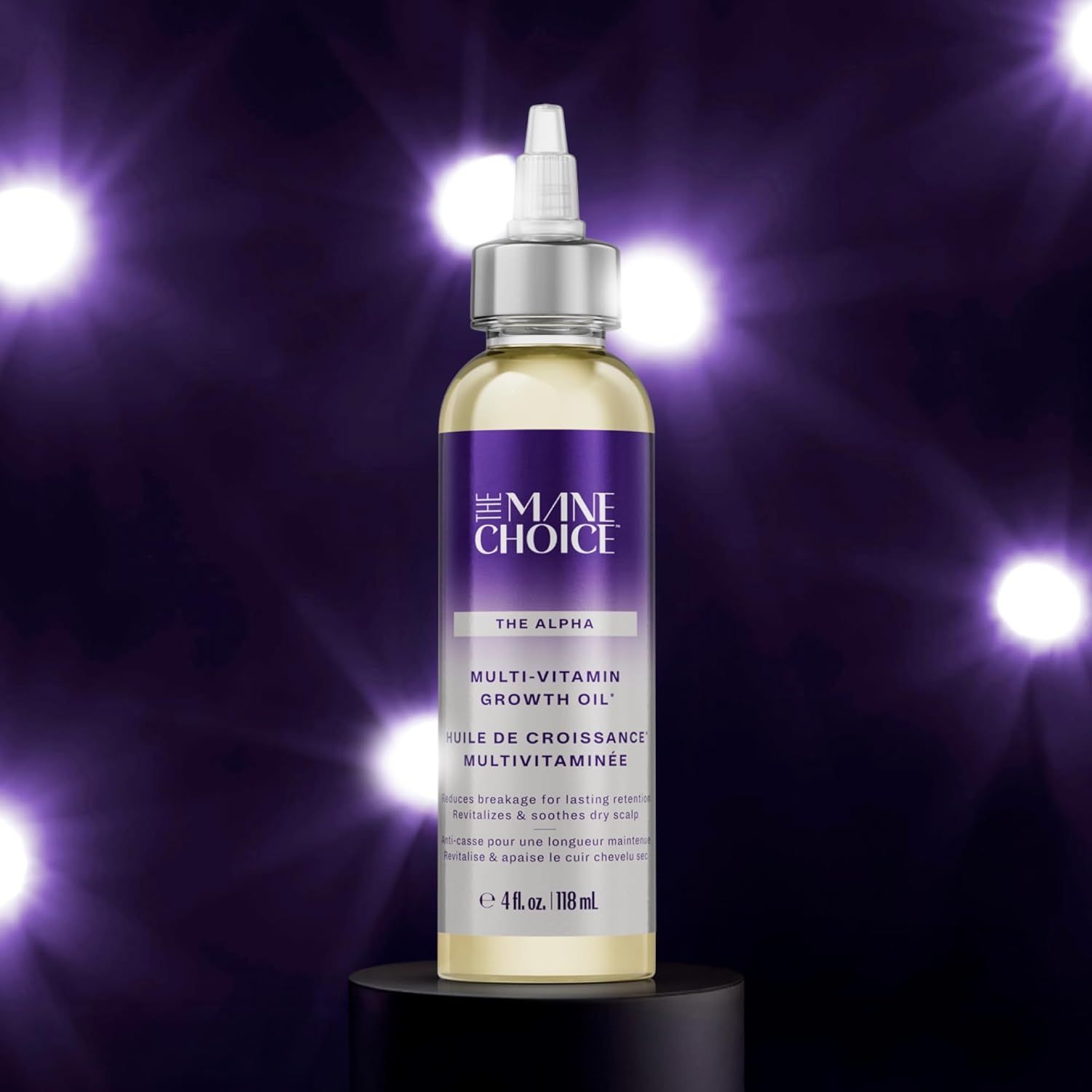 The Mane Choice Alpha Multi-Vitamin Scalp Hair Growth Oil, 4 Fl Oz, 1 Pack, Nourishing Scalp Oil With Biotin, Vitamin C, Rosemary, Rice Extract, Jojoba, Tea Tree & Castor Oil, Lightweight & Non-Greasy : Beauty & Personal Care