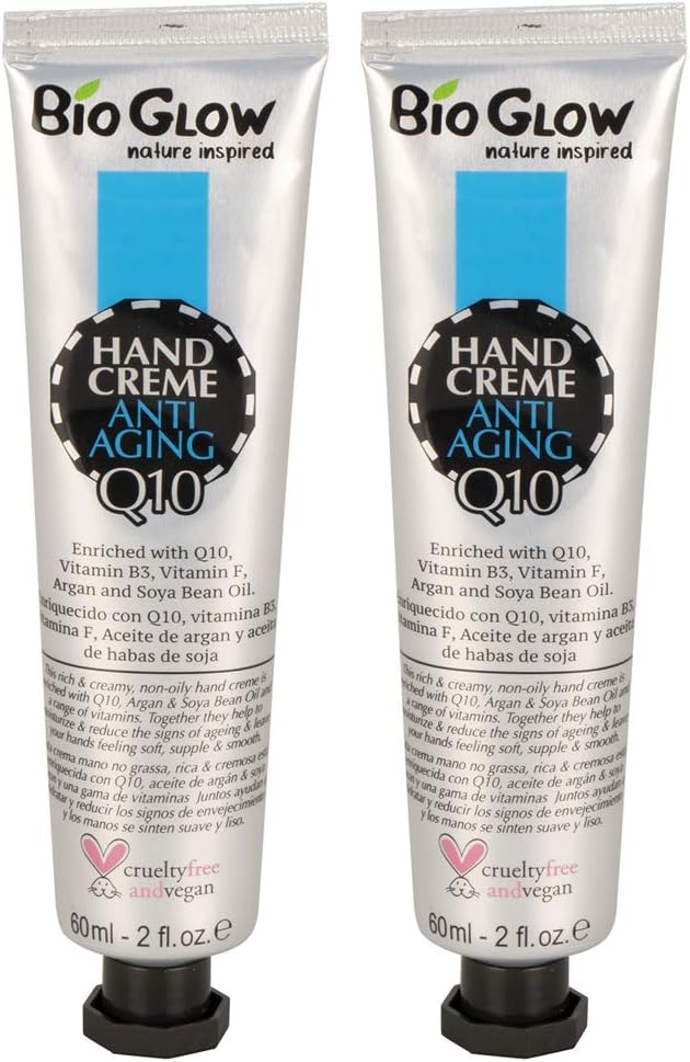 Bio Glow Hand Anti Aging Creme 60ml Range - Pack of 2