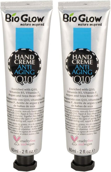 Bio Glow Hand Anti Aging Creme 60ml Range - Pack of 2