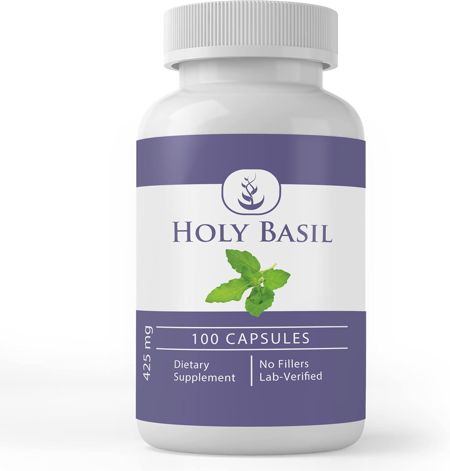 Pure Original Ingredients Holy Basil, (100 Capsules) Always Pure, No Additives Or Fillers, Lab Verified