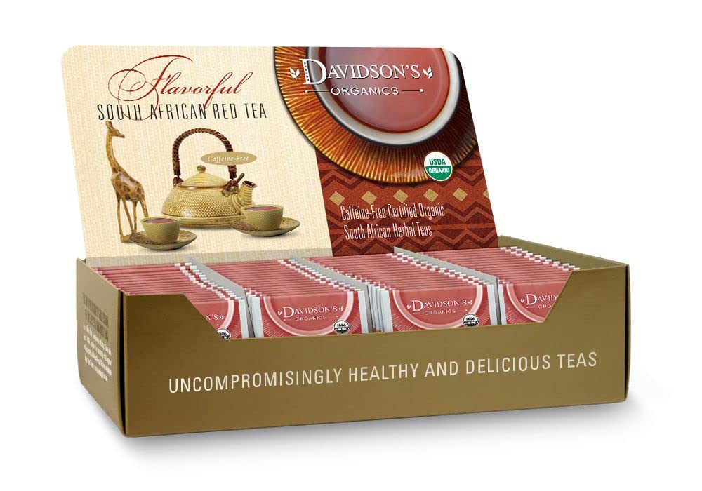 Davidson'S Organics, South African Rooibos, 100-Count Individually Wrapped Tea Bags