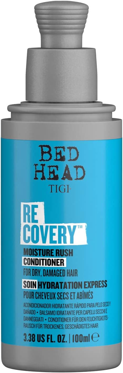 Bed Head by TIGI - Recovery Moisturising Conditioner - Ideal for Dry Damaged Hair - Travel Size - 100 ml : Amazon.co.uk: Beauty