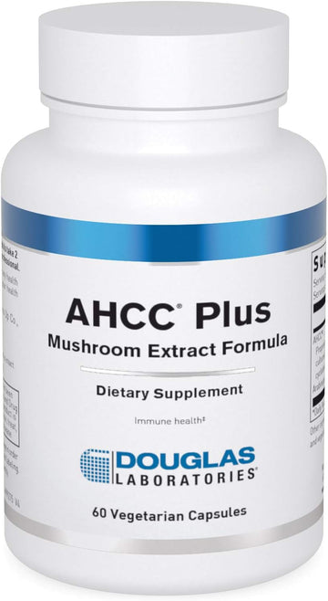 Douglas Laboratories Ahcc® Plus | Mushroom Extract Formula With Arabinogalactin For Immune Support | 60 Capsules