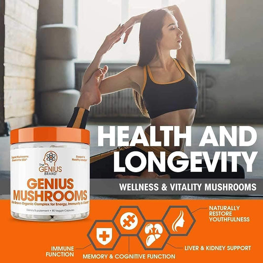 The Super Nootropic Bundle With Genius Mushrooms, Consciousness, & Joy