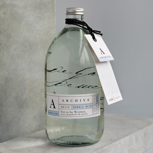 Archive Journey Within Bubble Bath For Adults, 33.8 Fl. Oz. – Grapefruit & Neroli Fragrance – Blend Of Natural Oils, Refine Bath Bubbles For Women Or Men, Adult Bubble Bath