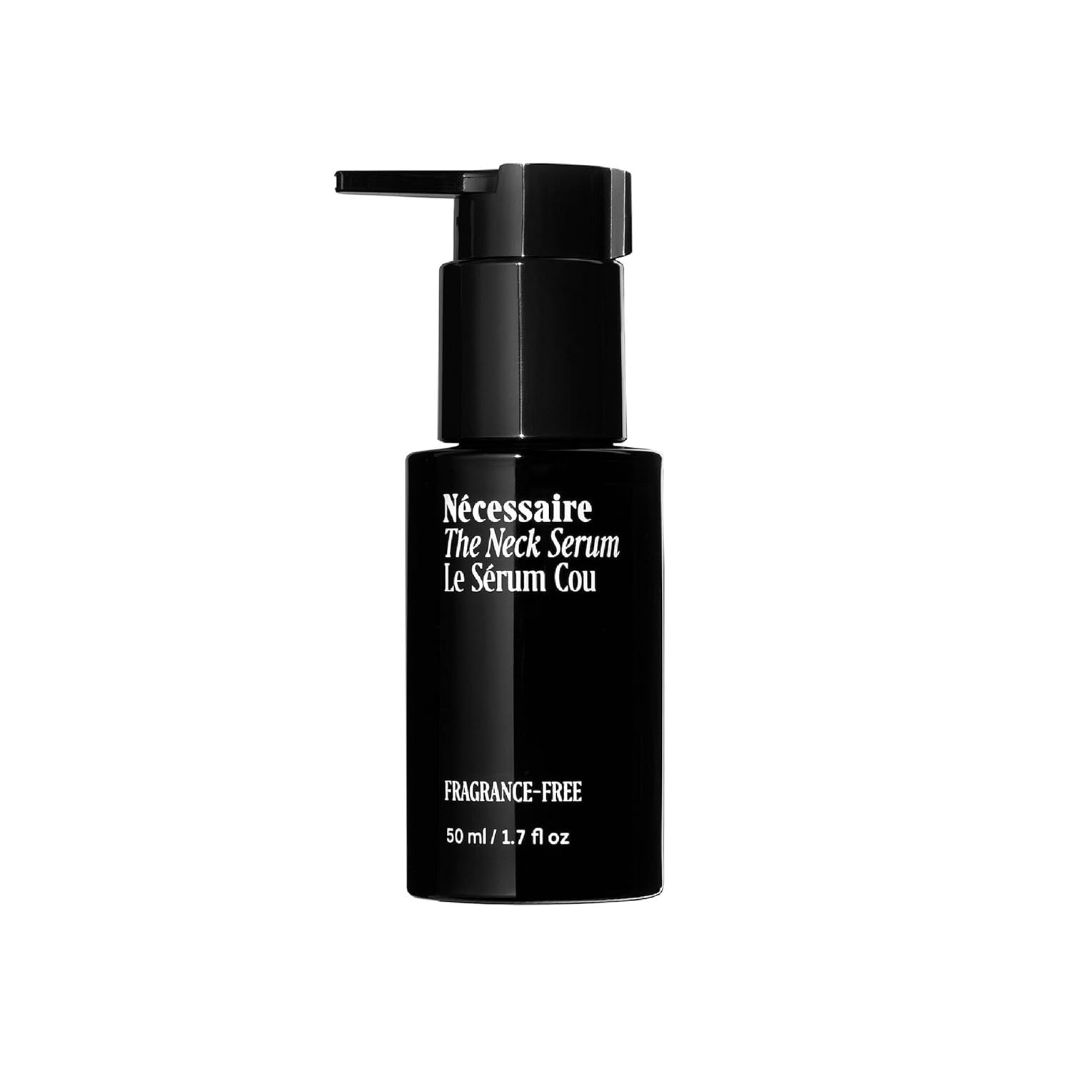 Nécessaire The Neck Serum. Fragrance-Free. 5 Peptides For Tech Neck + Aged Neck. Skin Feels Firm, Looks Lifted. Hypoallergenic. Dermatologist-Tested. 50 Ml