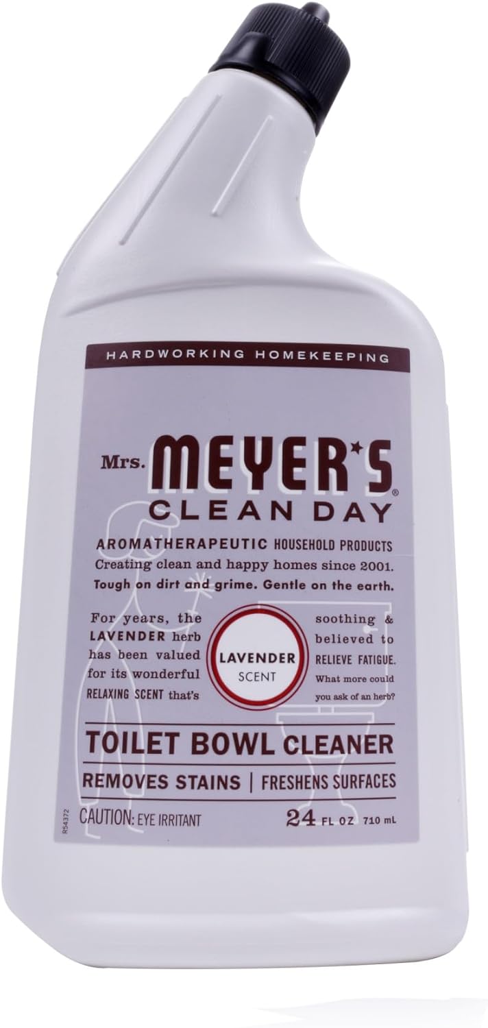 Mrs. Meyer'S Clean Day Liquid Toilet Bowl Cleaner, Stain Removing, Lavender, 24 Oz