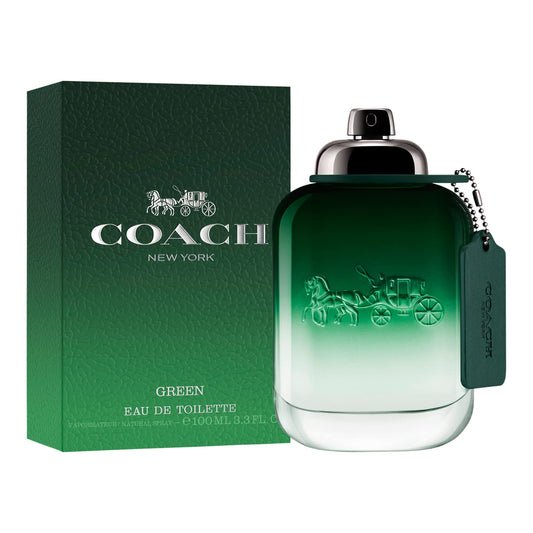 Coach - Green Eau De Toilette - Men'S Fragrance - Fruity & Green - With Notes Of Kiwi, Rosemary Essence & Crystal Moss