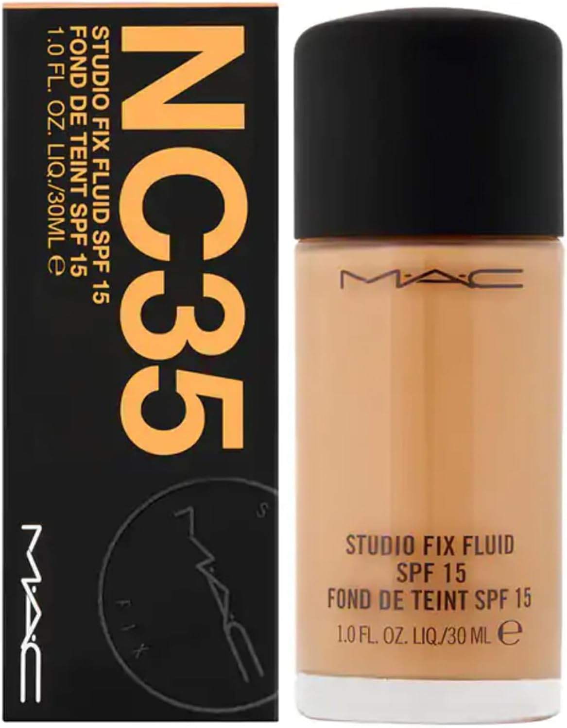 Mac Studio Fix Fluid Foundation Spf15 Nc35