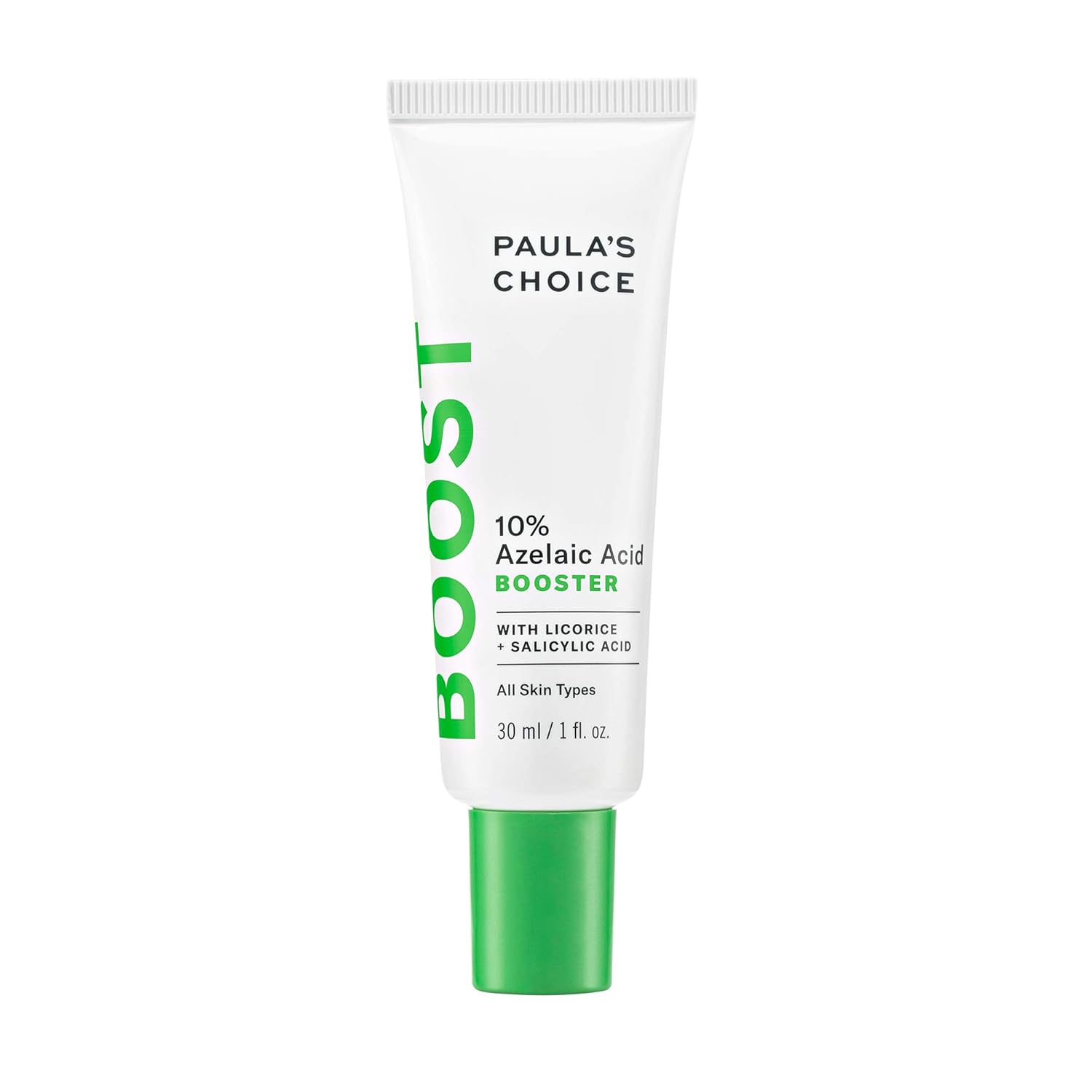 Paula'S Choice Boost 10% Azelaic Acid Booster Cream Gel, Licorice Extract & Salicylic Acid, Oil-Free Skin Brightening Serum, 1 Ounce