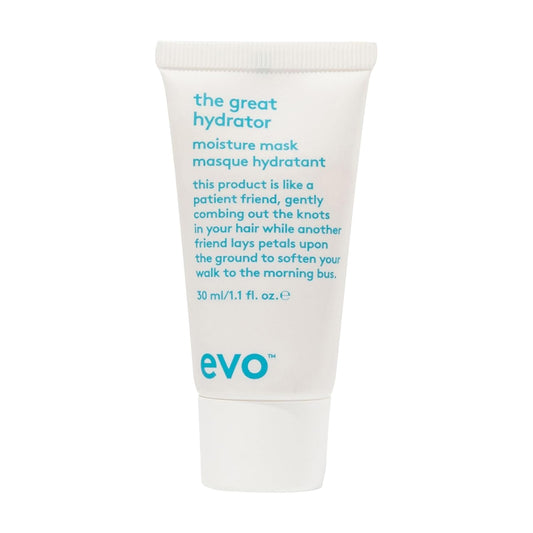 Evo The Great Hydrator Moisture Hair Mask - Moisturise, Add Softness & Shine, Nourishing & Hydrating Treatment For Dry Hair