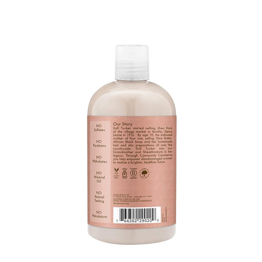 Sheamoisture Curl And Shine Coconut Shampoo For Curly Hair Coconut And Hibiscus Paraben Free Shampoo 13 Oz 2 Count