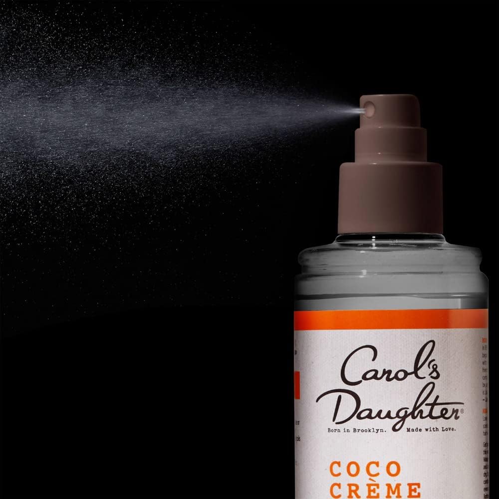 Carol’s Daughter Coco Creme Curl Perfecting Water Coco Mist, with Coconut Water, Silicone Free Curl Refresher Spray, Paraben Free Curl Activating Mist for Very Dry, Curly To Coily Hair, 5, 8.4 Fl Oz : Beauty & Personal Care