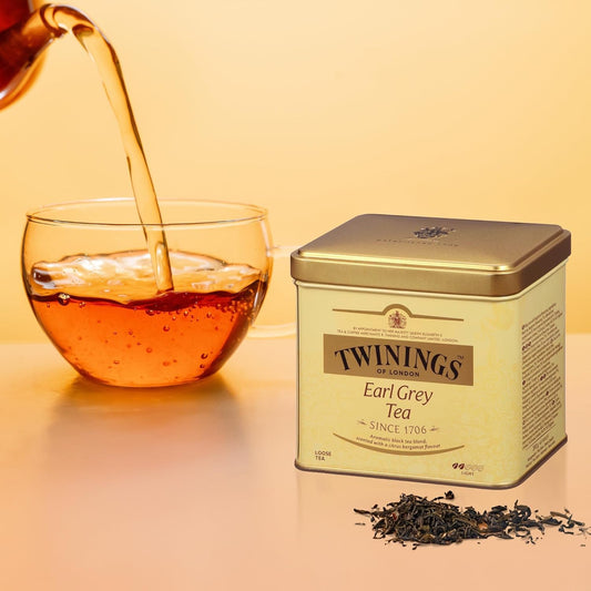 Twinings Earl Grey Tea, Loose Tea, 7.05 Oz Tins