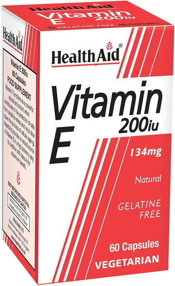Healthaid Vitamin E 200Iu - 60 Vegicaps