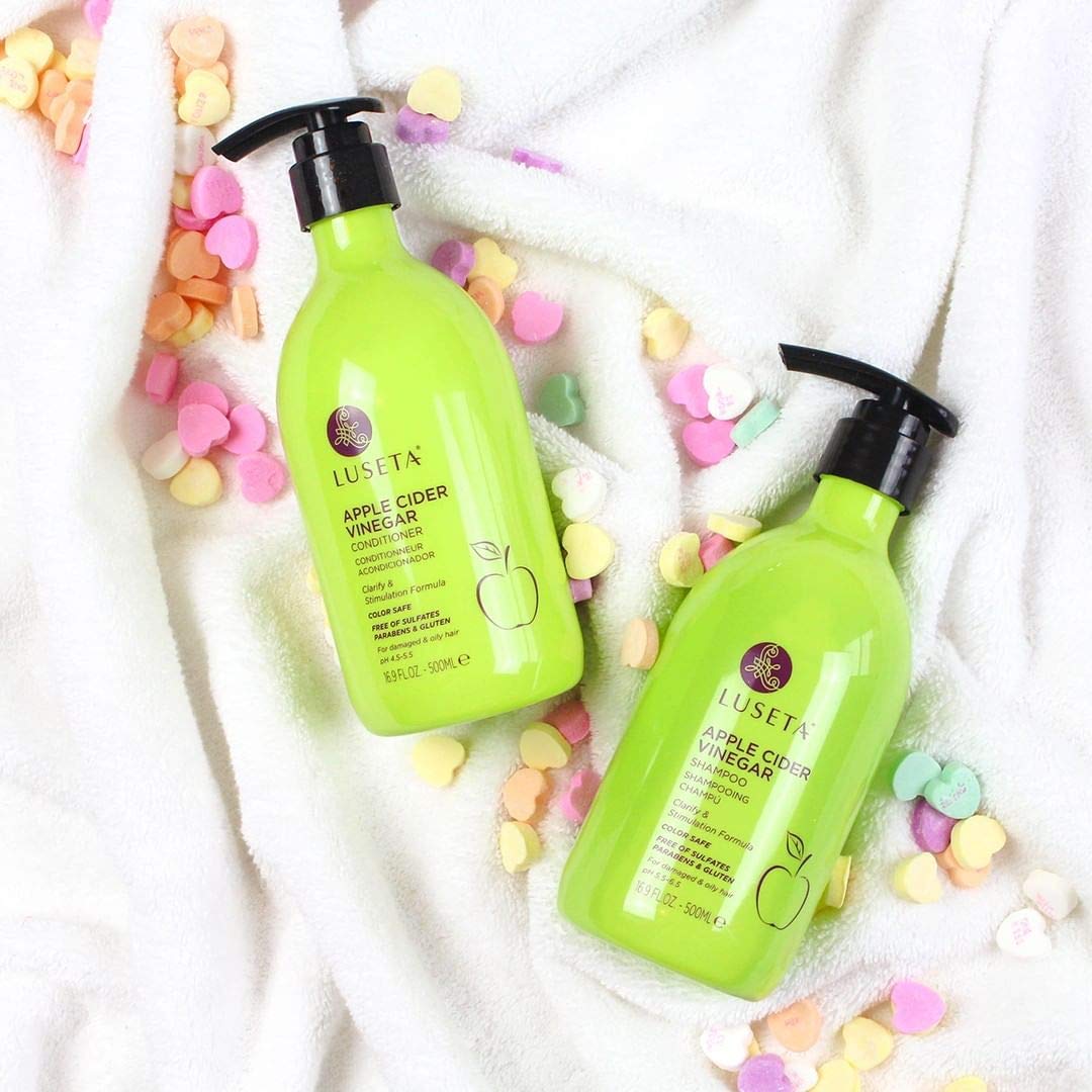 Luseta Hair Shampoo, Infused With Apple Cider Vinegar For Clarify & Stimulation, Natural Balance Sulfate & Pareteen Free 33.8Fl : Beauty & Personal Care