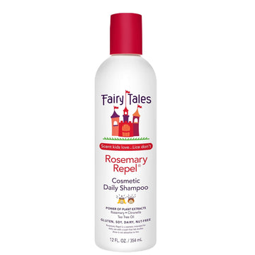 Fairy Tales Rosemary Repel Daily Kids Shampoo– Kids Like The Smell, Lice Do Not, 12 Fl Oz. (Pack Of 1)