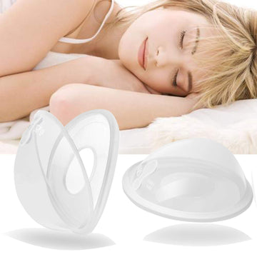 Upgrade Version Breast Shells Nipple Shield with Anti-Flow Stopper Therapy Comfort for Sore Leaking Breast aFeeding Nursing Mother BPA Free Food Grade Silicon Breastmilk Saving (2 Shells)