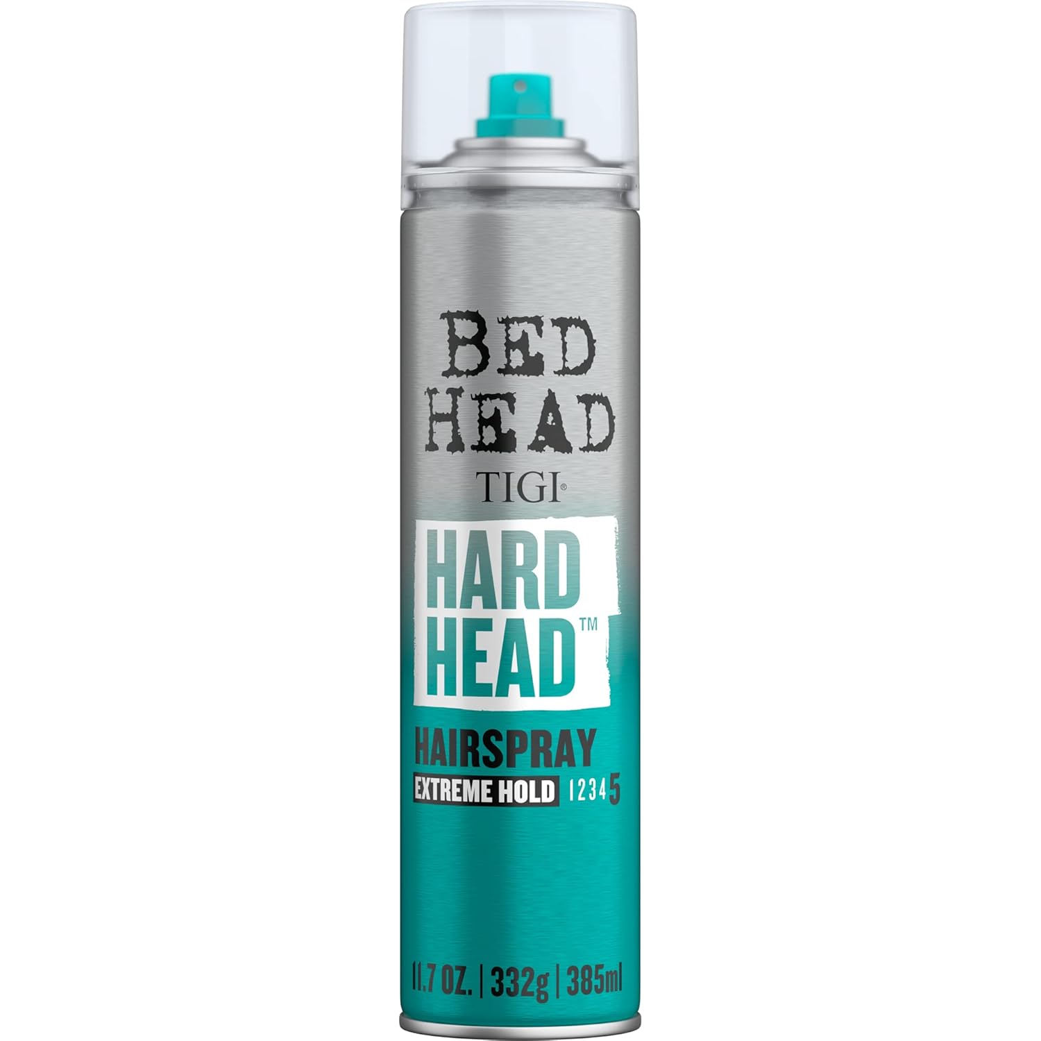 Tigi Bed Head Travel Hairspray Extra Hold Hard Head Hair Care Spray For All Hair Types, 3 Oz, Mini Hair Spray
