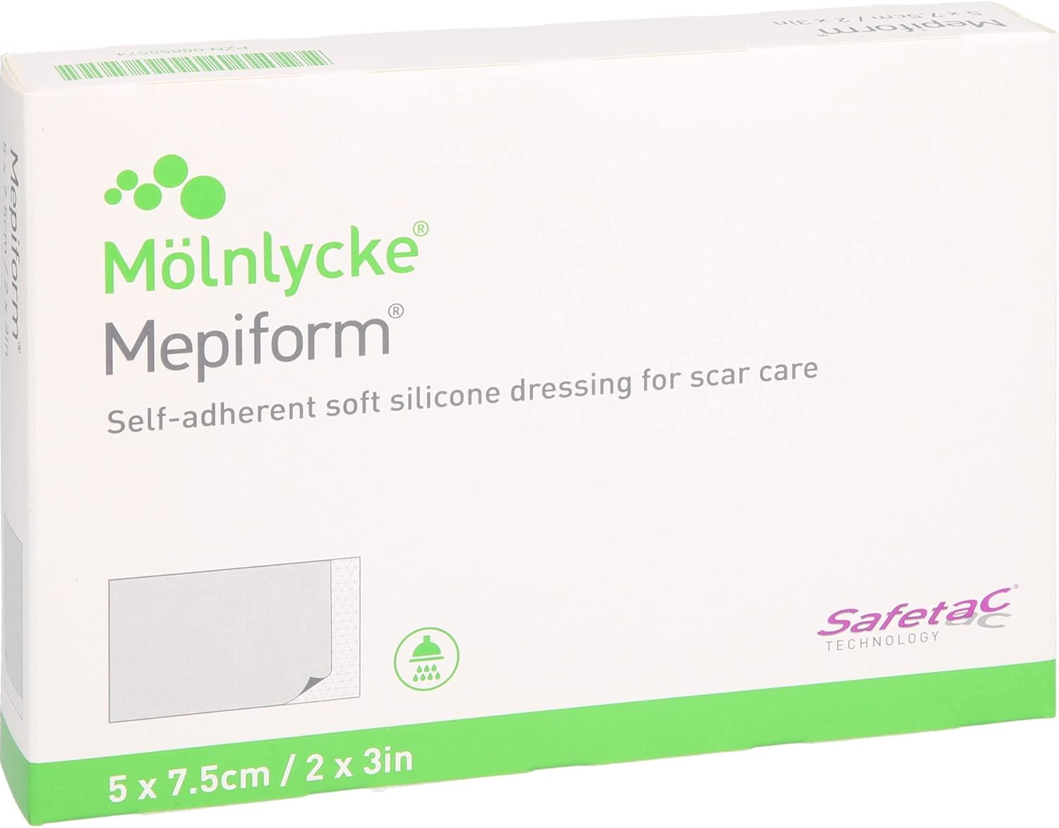 Mepiform 5X7.5 Cm Bandage 5 Pcs : Health & Household