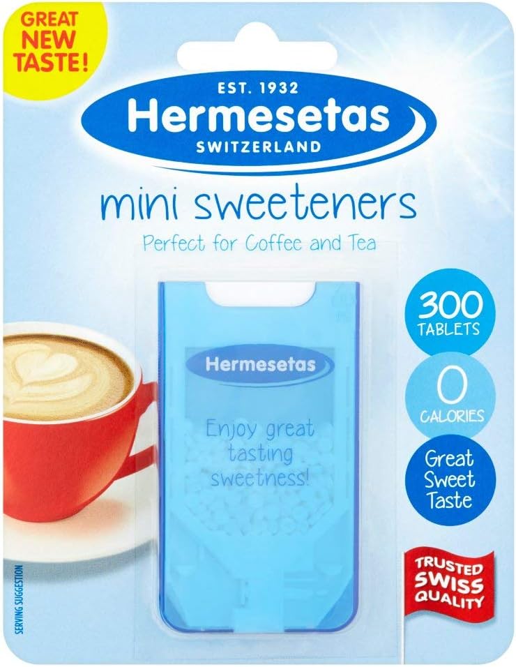 Hermesetas Calorie-Free Table Top Sweetener Tablets 300S X 8