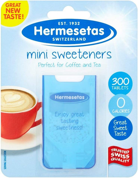 Hermesetas Calorie-Free Table Top Sweetener Tablets 300S X 8