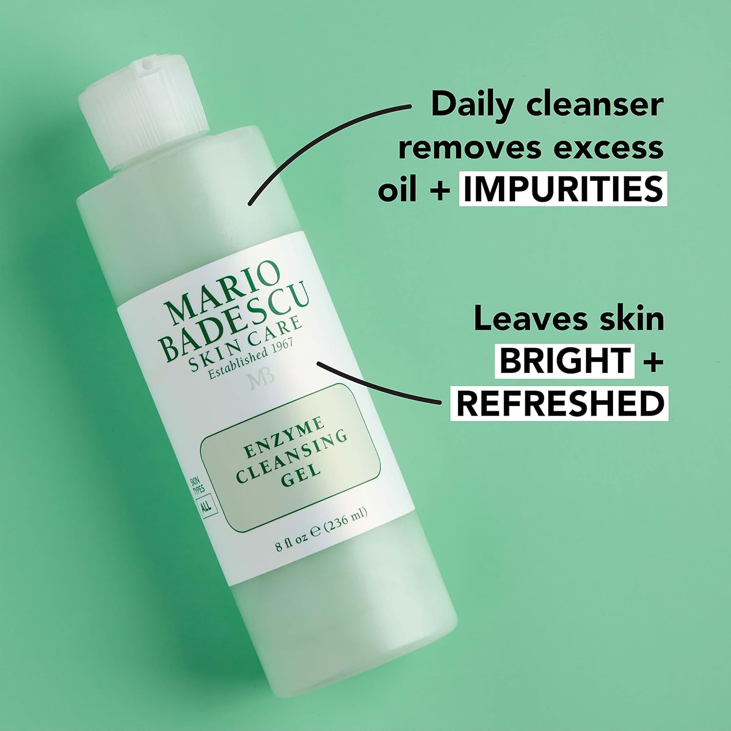 Mario Badescu Essentials 5 Piece Kit, Skincare Gift Set With Drying Lotion, Rose Water Facial Spray, Silver Powder, Enzyme Cleansing Gel And Flower & Tonic Mask : Beauty & Personal Care