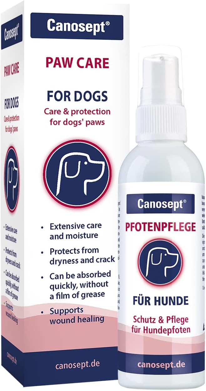 Canosept Dog Paw Balm 75g - Rich care and moisture for dog paws - Paw Balm for Dogs - Protects against drying out and cracks in all weather conditions- Quickly absorbed - Supports wound healing?250663