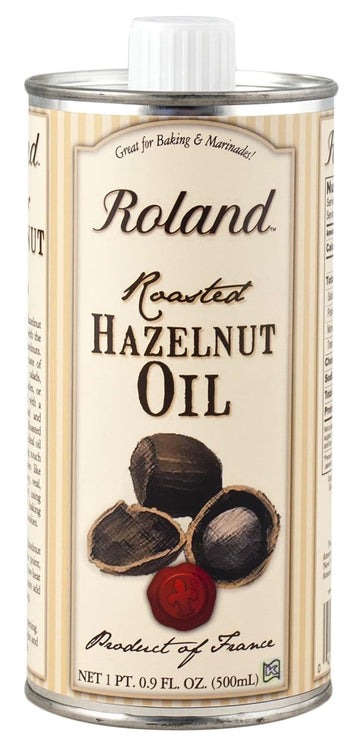 Roland Foods Roasted Hazelnut Oil, Specialty Imported Food, 16.9 Fl Oz Can