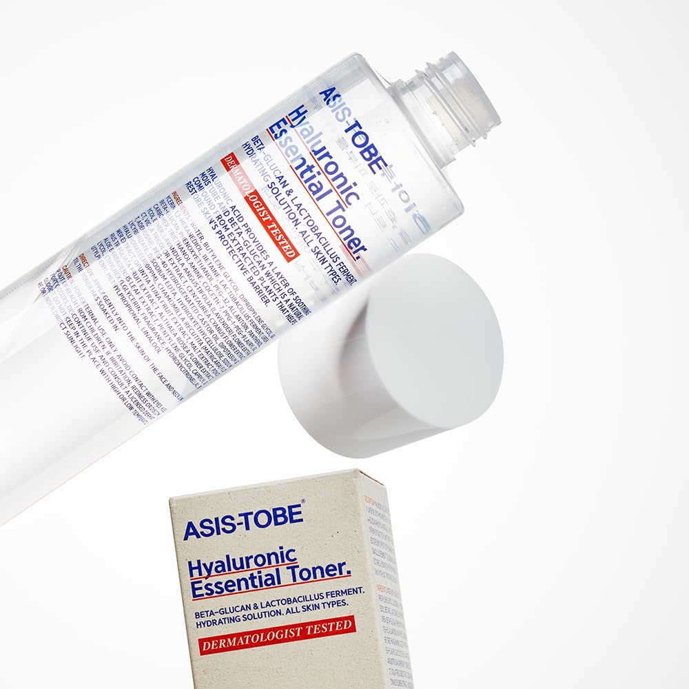 Asis-Tobe Hyaluronic Essential Toner 6.76 Oz / 200Ml : Beauty & Personal Care