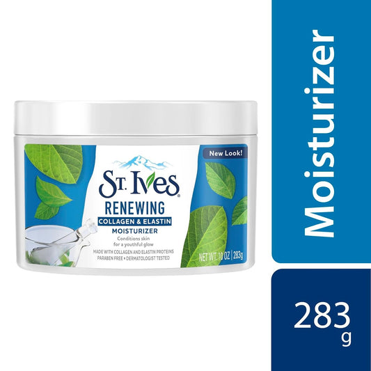 Ives St. Ives Revitalizing Collagen Elastin Facial Moisturizer, 283 G