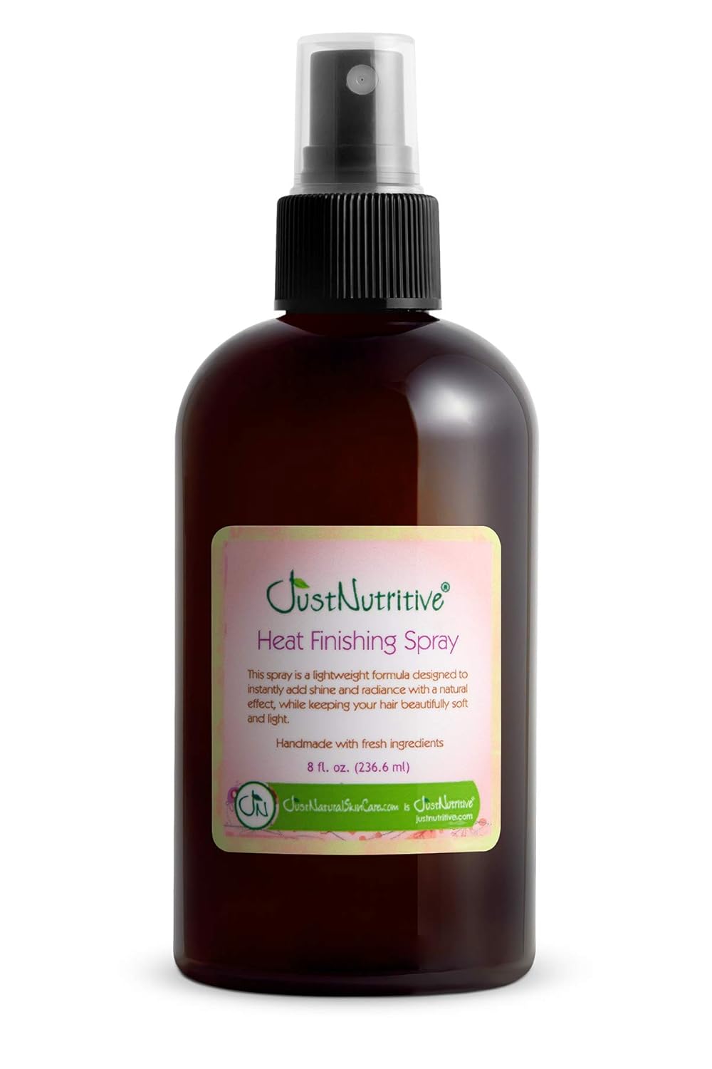 Just Nutritive Heat Finishing Hair Spray | Best Product to Restore Hair After Heat Styling With Argan Oil | Achieve Silky Smooth hair | Natural Ingredients 8 fl oz : Beauty & Personal Care