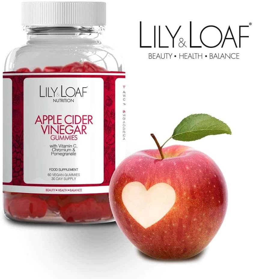 Apple Cider Vinegar Gummies | High Strength 1000Mg | Vegan | 30 Day Supply